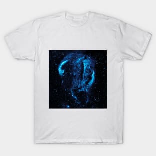 SCENERY 51 - Starry Night Sky Milky Way Galaxy Astronomical T-Shirt